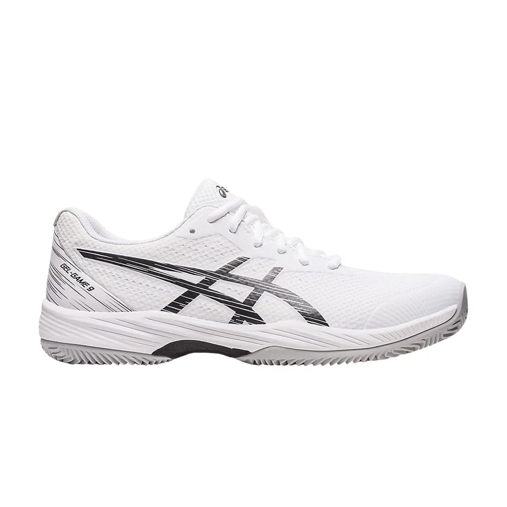 Asics Gel Game 9 Clay OC White Black