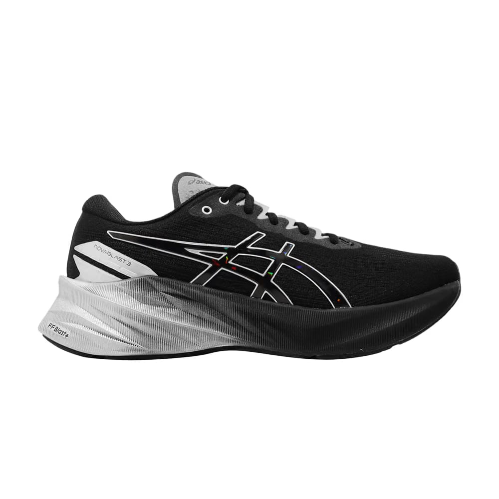 Asics Novablast 3 Platinum Black White