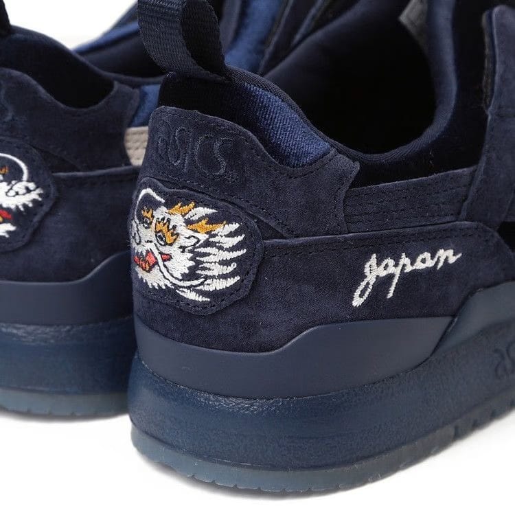 Mita Sneakers x Beams x ASICS Gel Lyte 3 Navy Souvenir Jacket