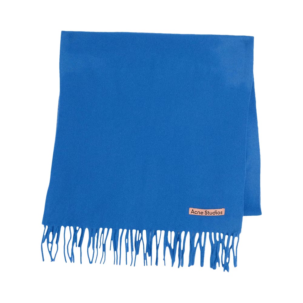 Acne Studios Scarf Blue