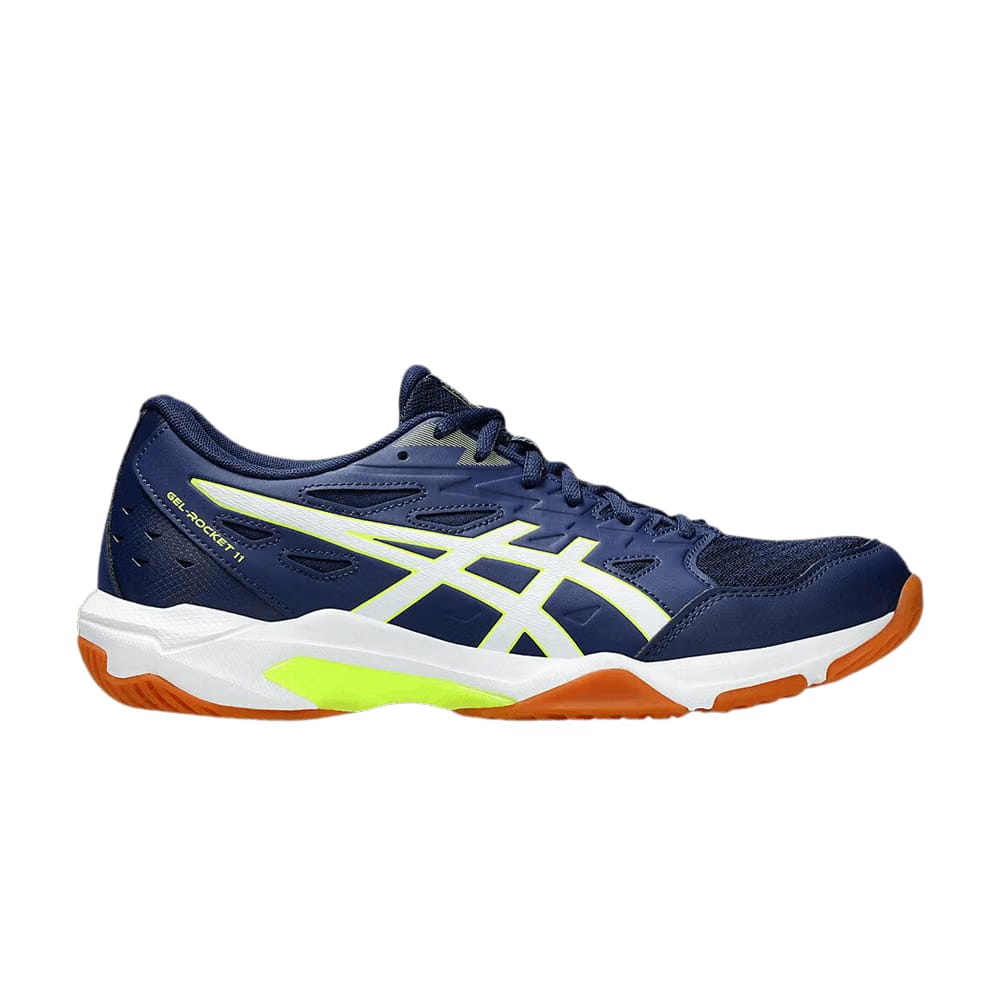 Asics Gel Rocket 11 Blue Expanse Safety Yellow
