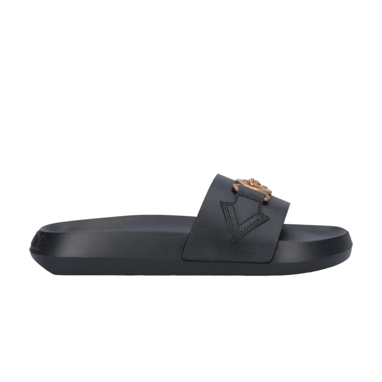Versace Wmns Slide 'Black Gold Palladium'