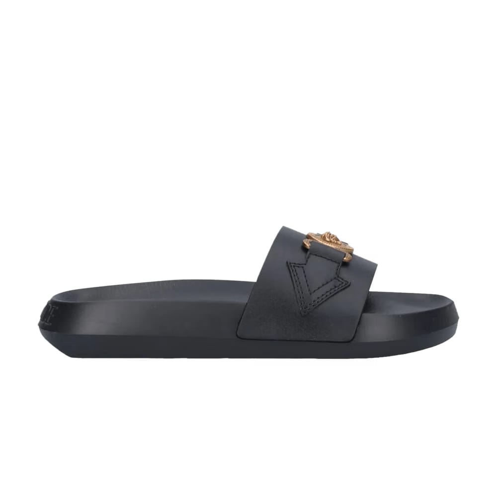 Versace Wmns Slide 'Black Gold Palladium'