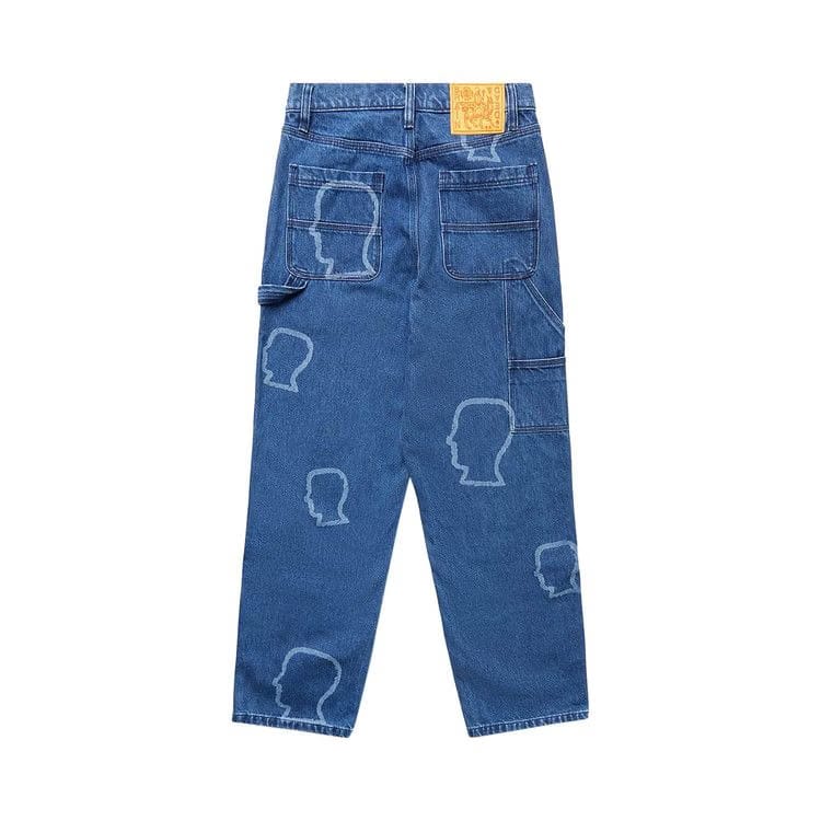 Brain Dead Double Knee Utility Pant Indigo