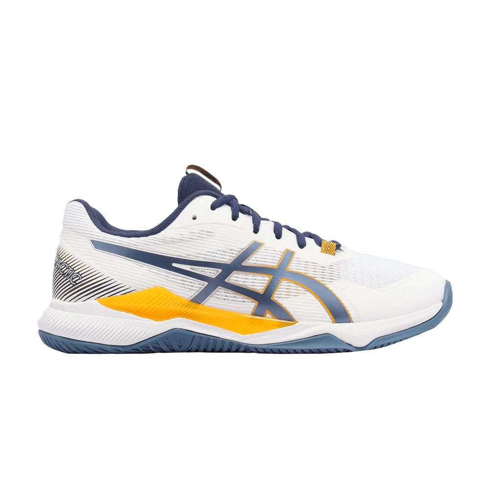 Asics Gel Tactic White Deep Ocean
