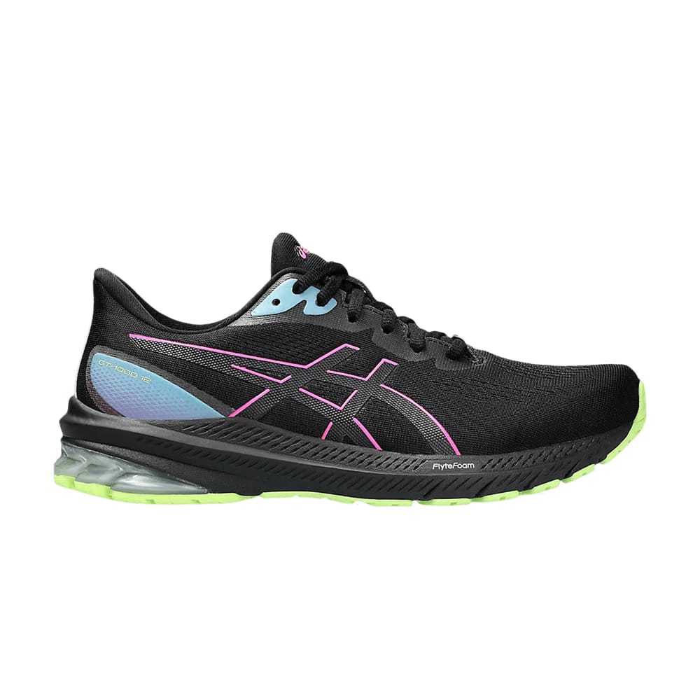 Asics Wmns GT 1000 12 GORE-TEX 'Black Hot Pink'