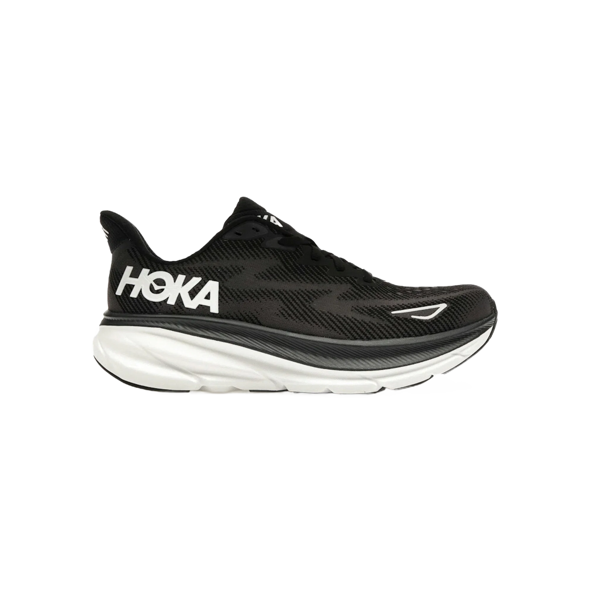 Hoka Clifton 9 Black White