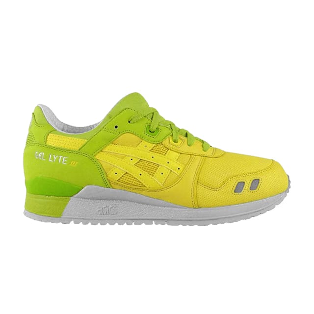 Slam Jam x ASICS Gel Lyte 3 Yellow Lime