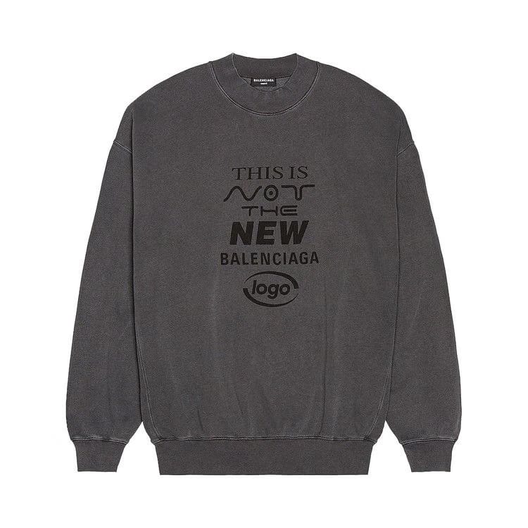 Balenciaga Crewneck Black/Black