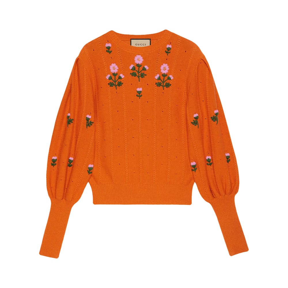 Gucci Floral Knit Carrot Juice/Mix