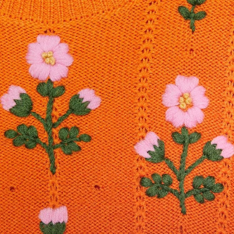 Gucci Floral Knit Carrot Juice/Mix