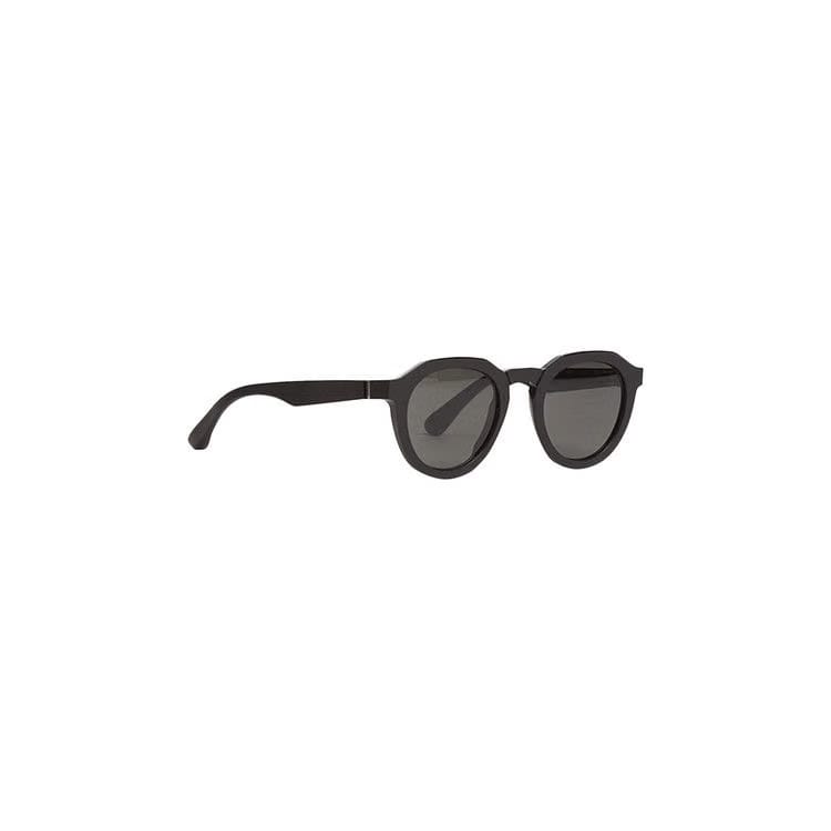 Mykita x Maison Margiela MMRAW007 Sunglasses Raw Black/Grey Solid