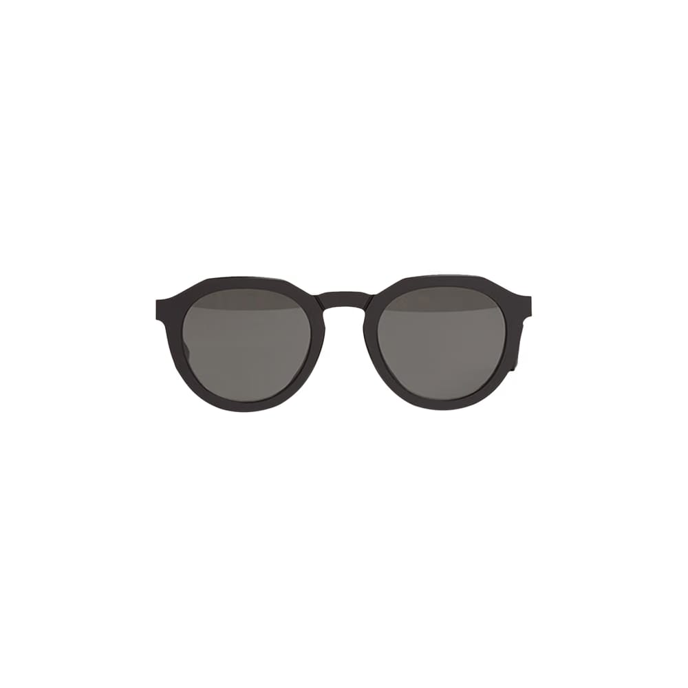 Mykita x Maison Margiela MMRAW007 Sunglasses Raw Black/Grey Solid