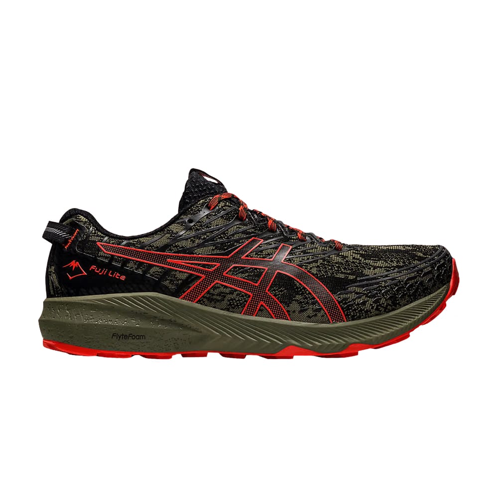 Asics Fuji Lite 3 Mantle Green Cherry Tomato