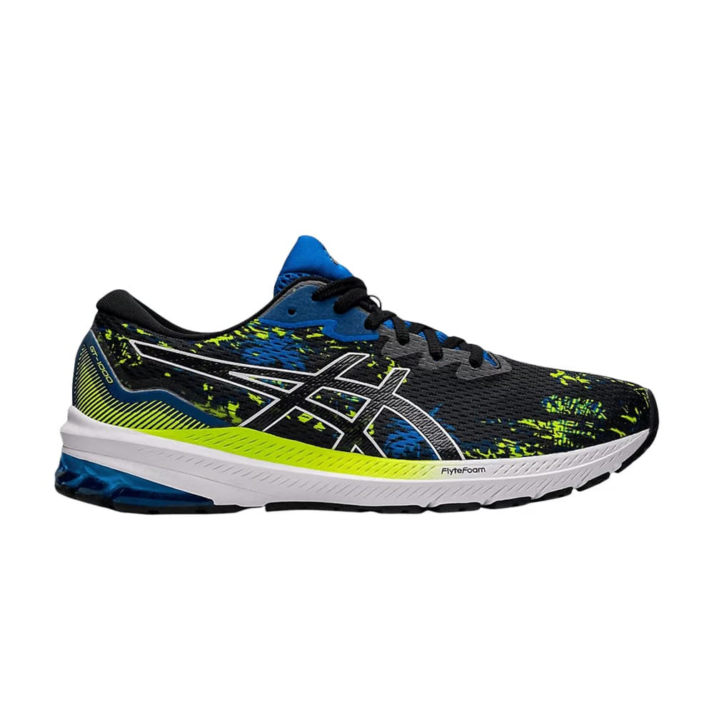 Asics GT 1000 11 Black Electric Blue