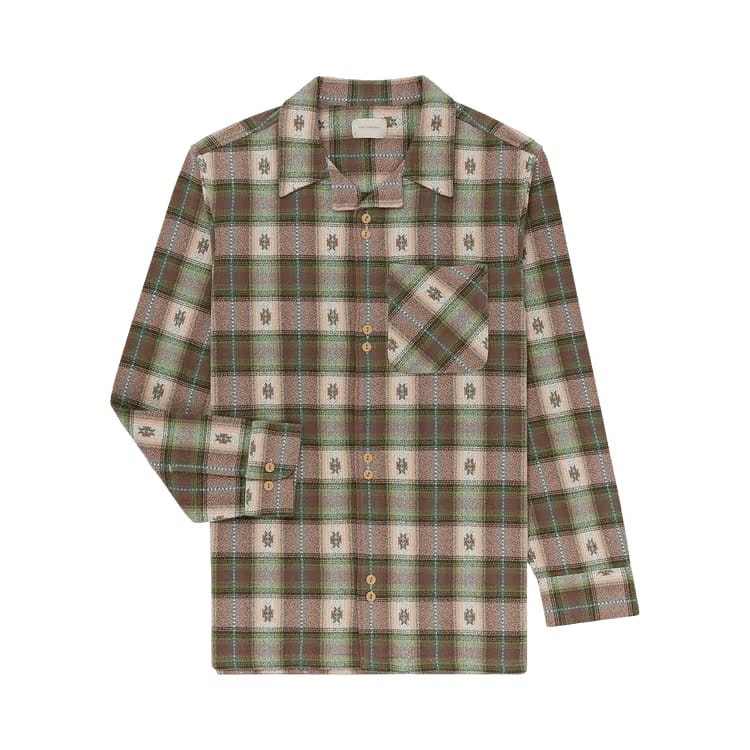 Aimé Leon Dore Patterned Leisure Shirt Ikat Plaid