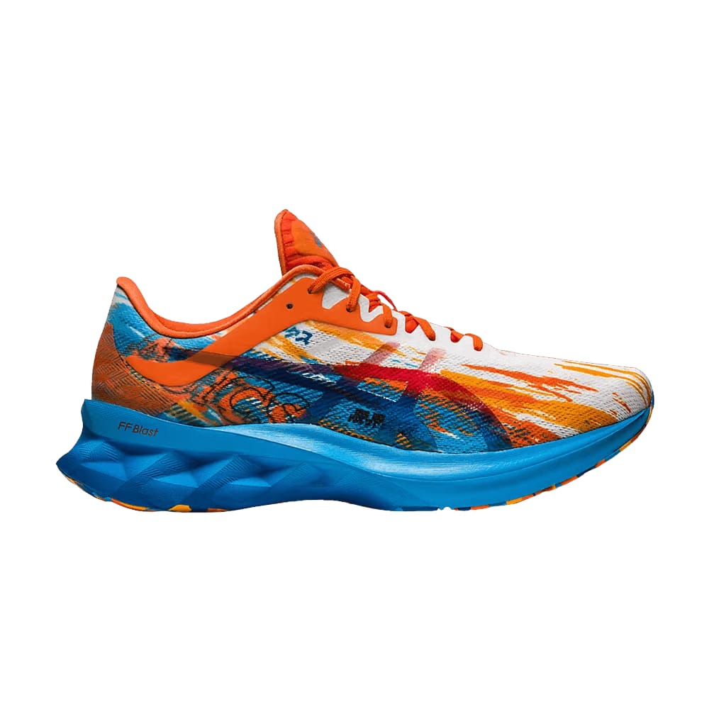 Asics Novablast Digital Aqua Marigold Orange