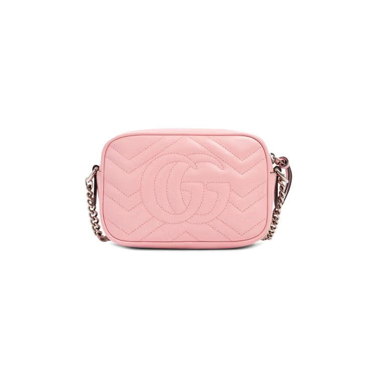 Gucci GG Marmont Matelassé Mini Bag Wild Rose