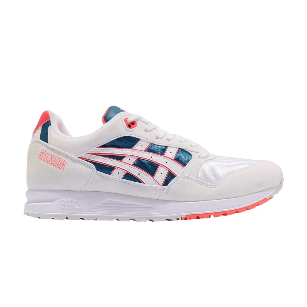 Asics Gel Saga White Flash Coral