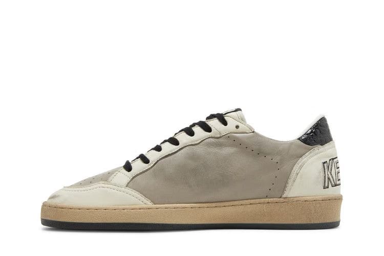 Golden Goose Ball Star Beige Black Croc