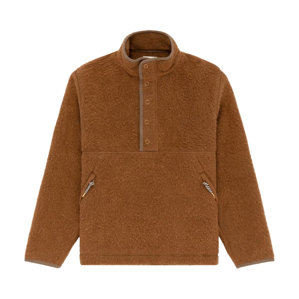Aimé Leon Dore Alpaca Fleece Pullover Foxtrot