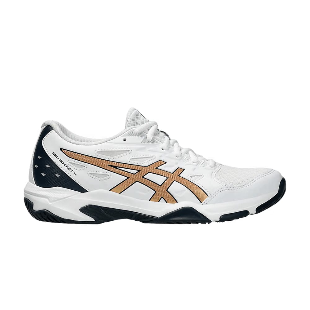 Asics Wmns Gel Rocket 11 'White Pure Gold'