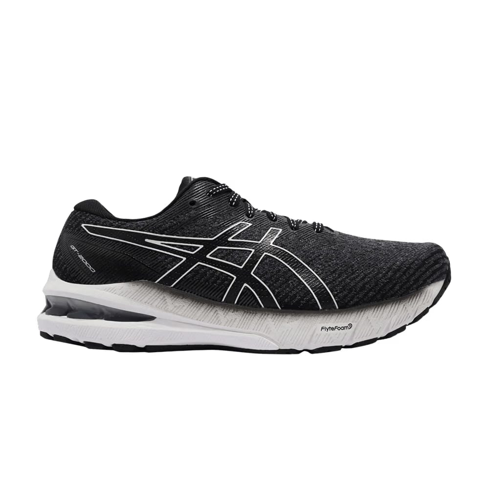 Asics Wmns GT 2000 10 2E Wide 'Black White'