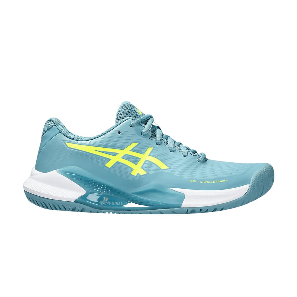 Asics Wmns Gel Challenger 14 'Gris Blue Safety Yellow'