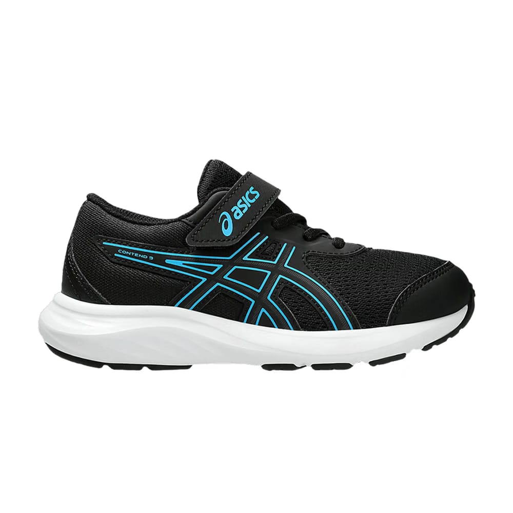 Asics Contend 9 PS Black Digital Aqua