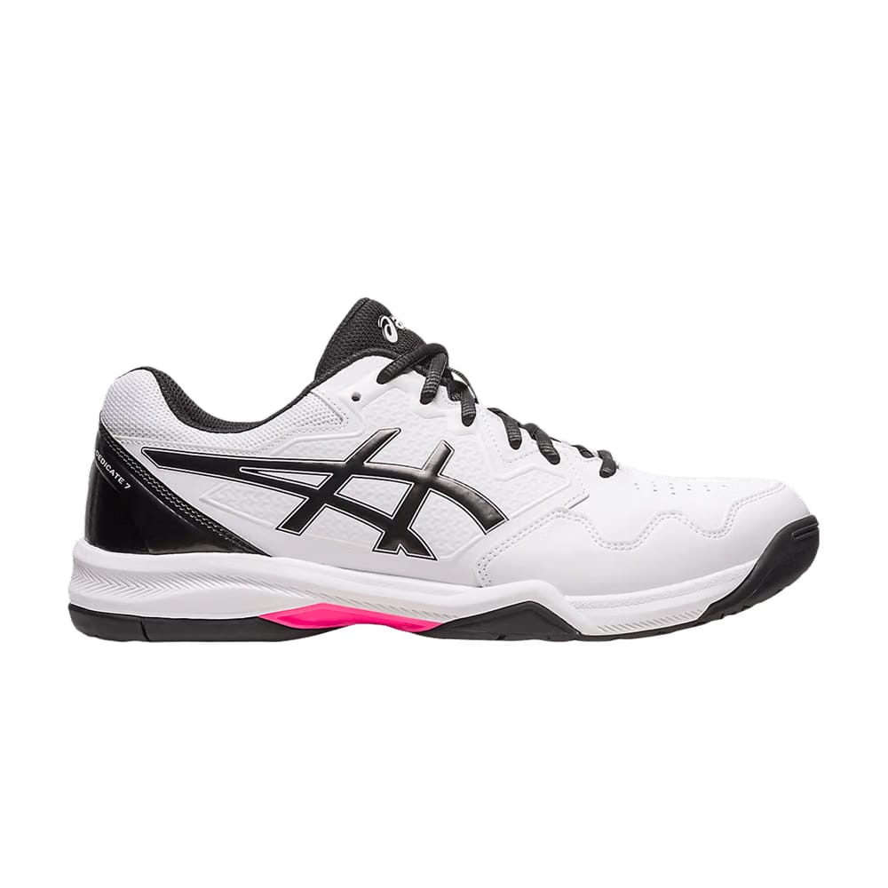 Asics Gel Dedicate 7 White Black Pink