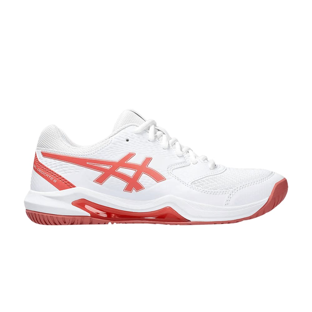 Asics Wmns Gel Dedicate 8 'White Light Garnet'