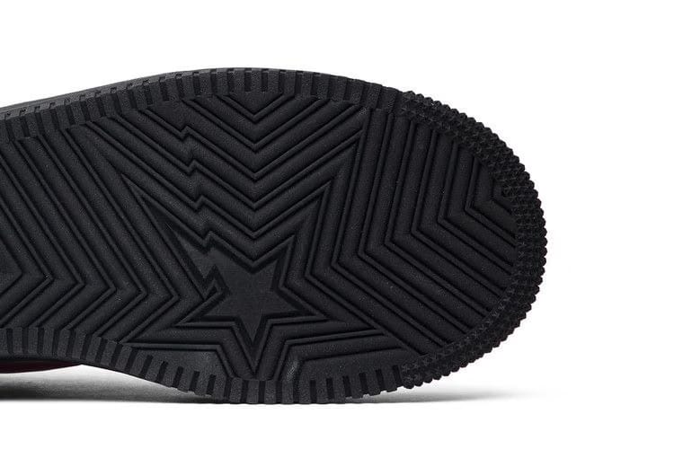 Bapesta Low Black Shark Face