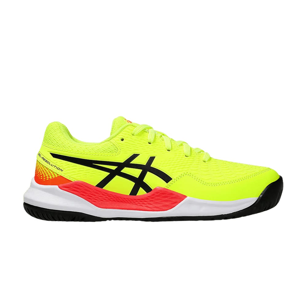 Asics Gel Resolution 9 GS Safety Yellow Black