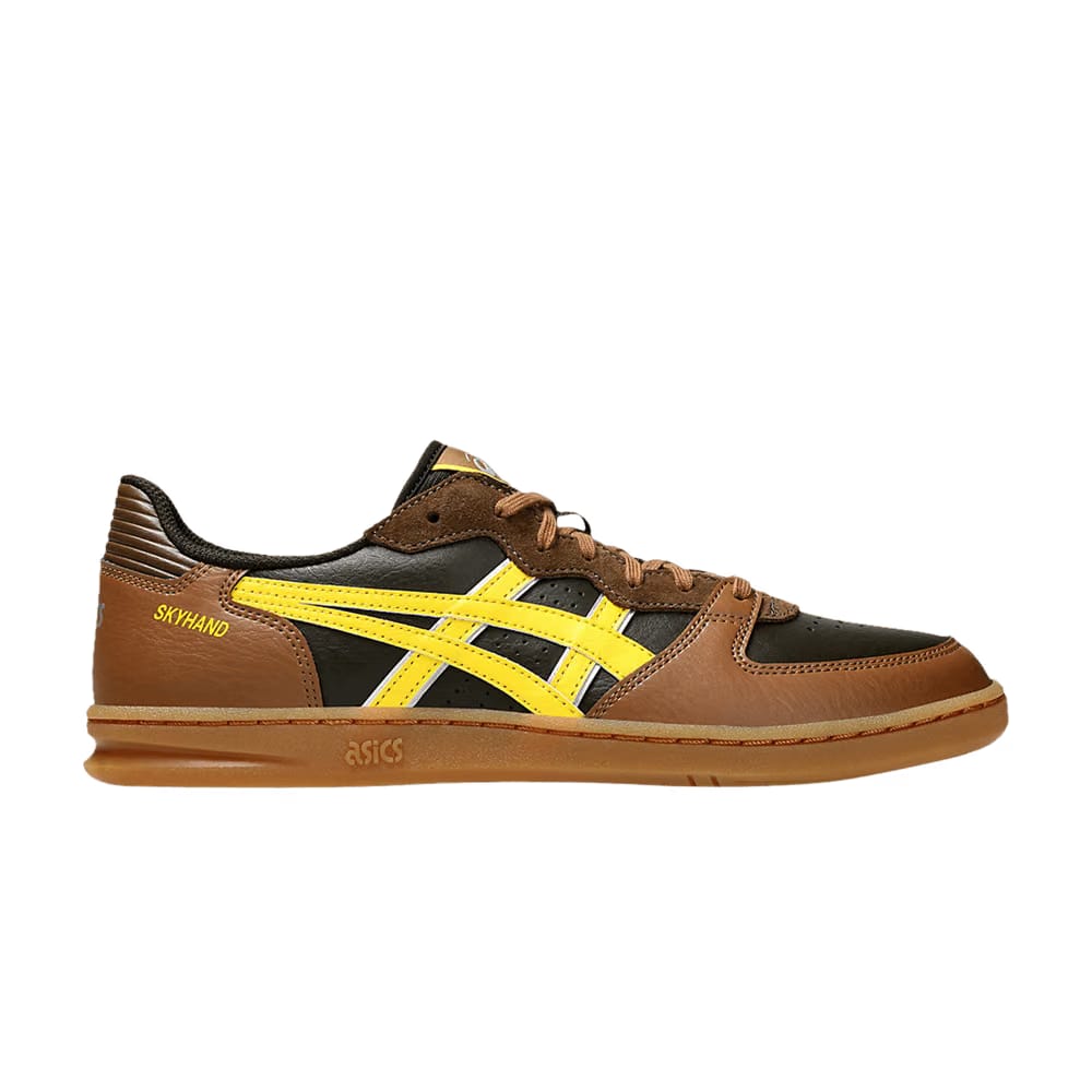 ASICS Skyhand OG Black Coffee Tai CHI Yellow