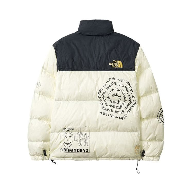Brain Dead x The North Face Retro Nuptse Jacket Tender Yellow