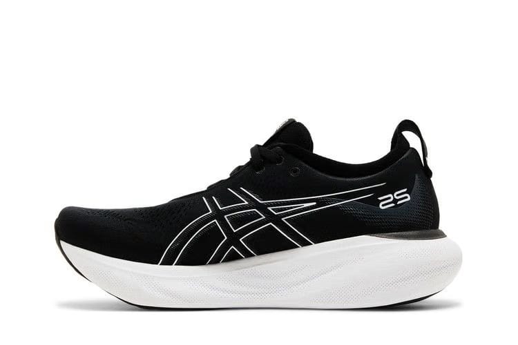 ASICS Gel Nimbus 25 Black Pure Silver