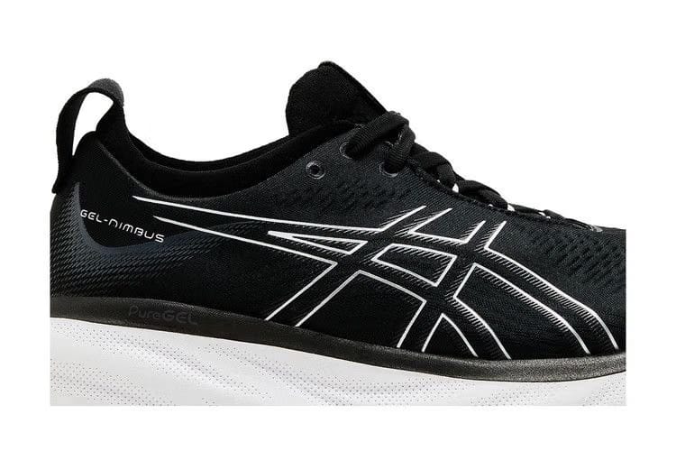 ASICS Gel Nimbus 25 Black Pure Silver