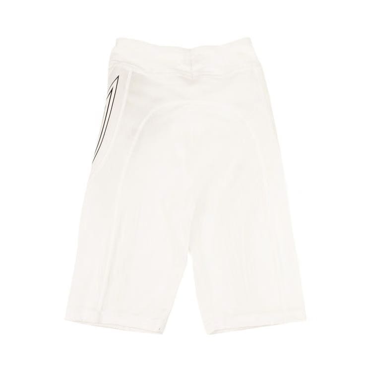 Fendi Graphic Logo Cycling Shorts White