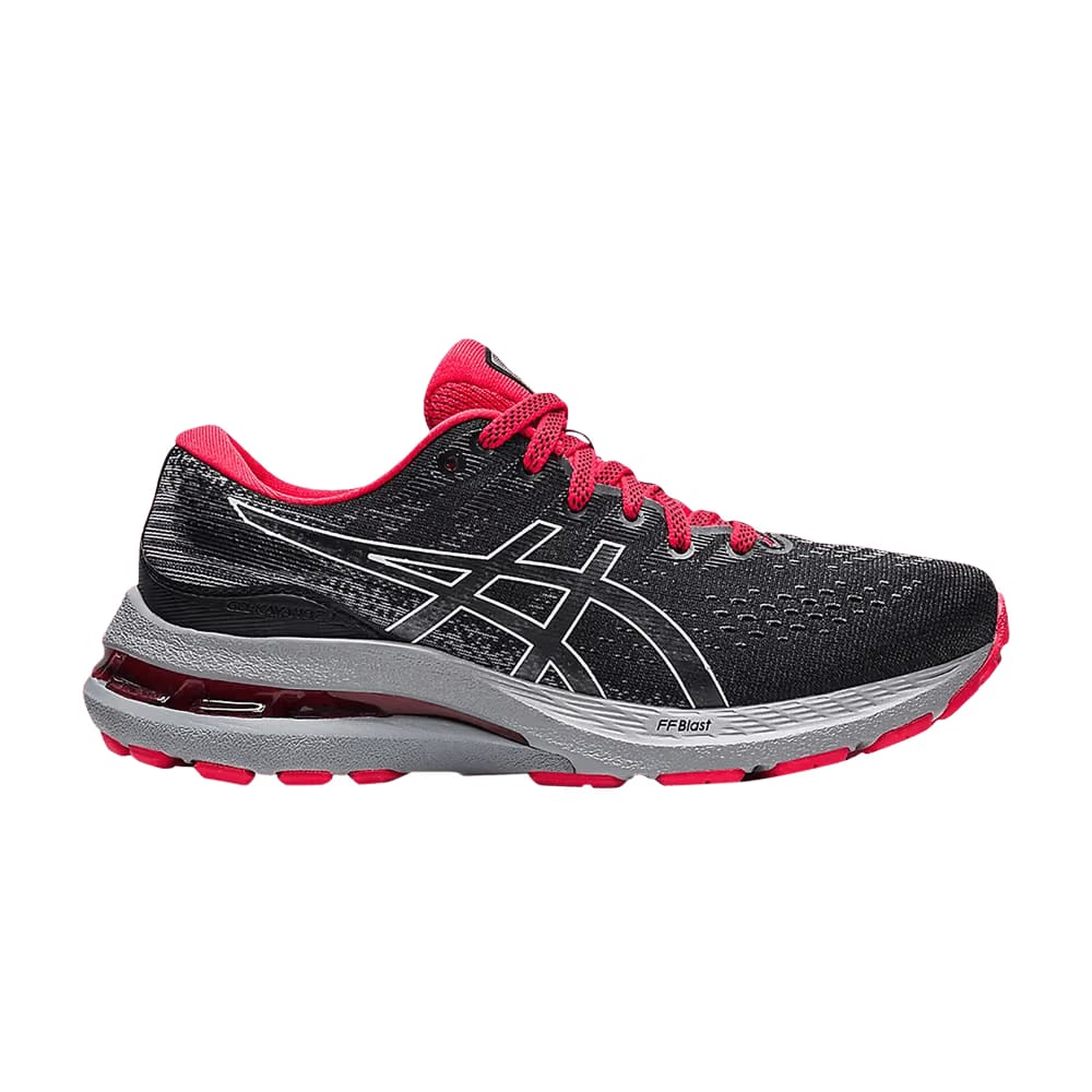 Asics Gel Kayano 28 GS Black Electric Red