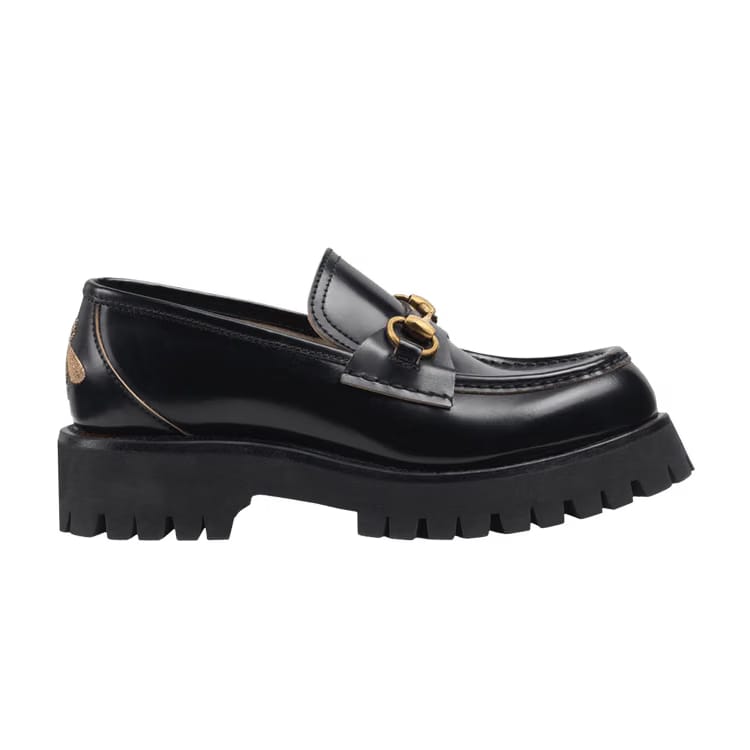 Gucci Wmns Lug Sole Loafer 'Black'