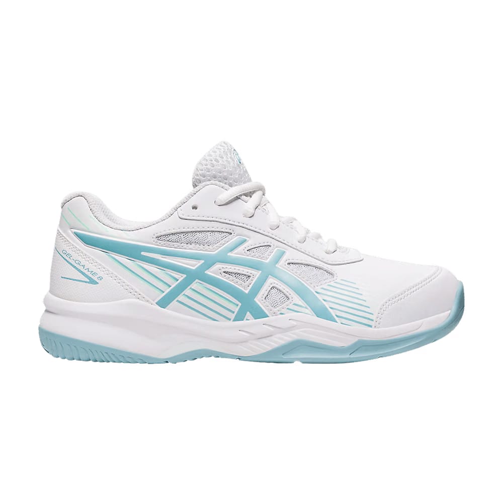 Asics Gel Game 8 GS White Smoke Blue