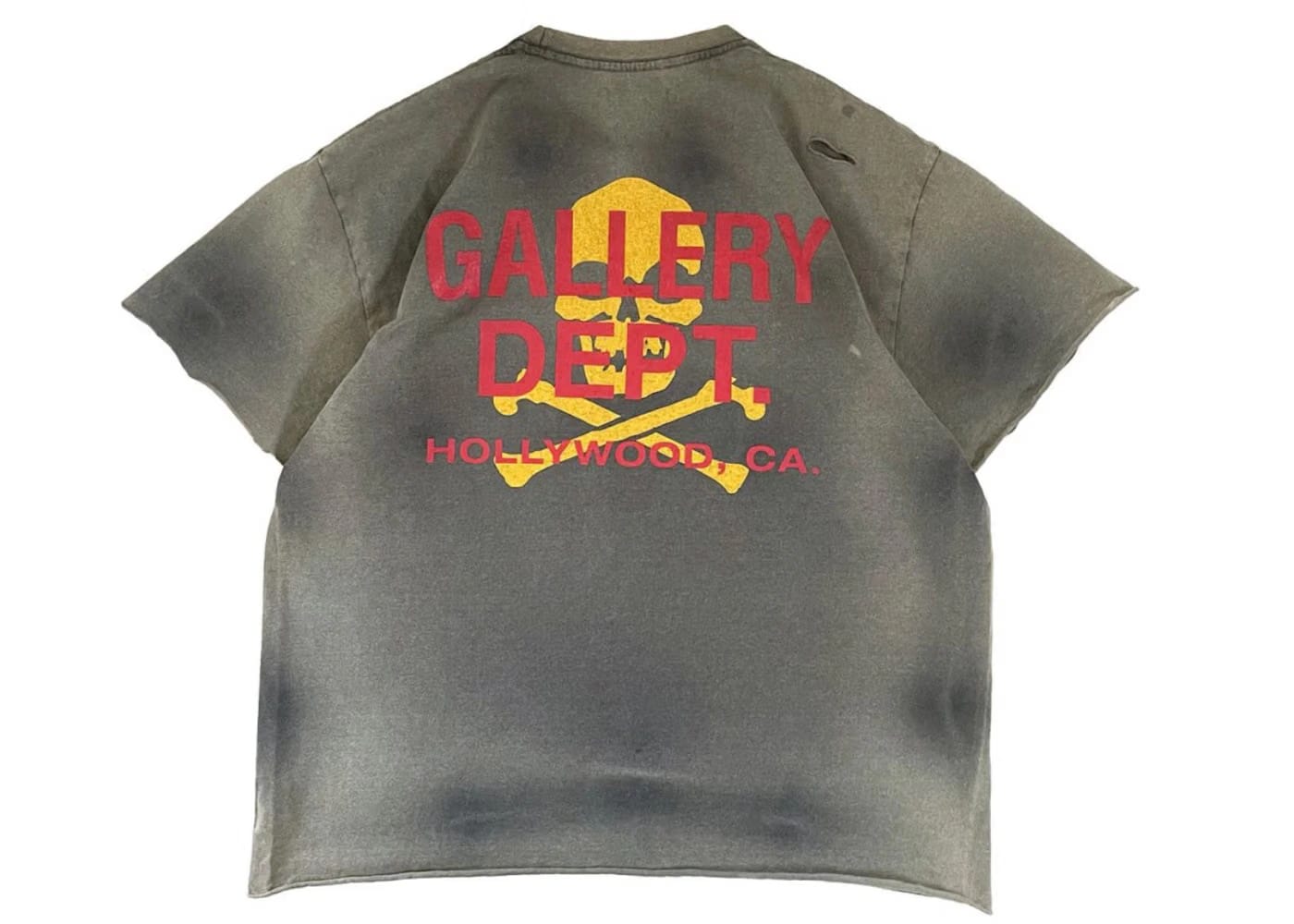 Gallery Dept. Zip T-Shirt Vintage Black