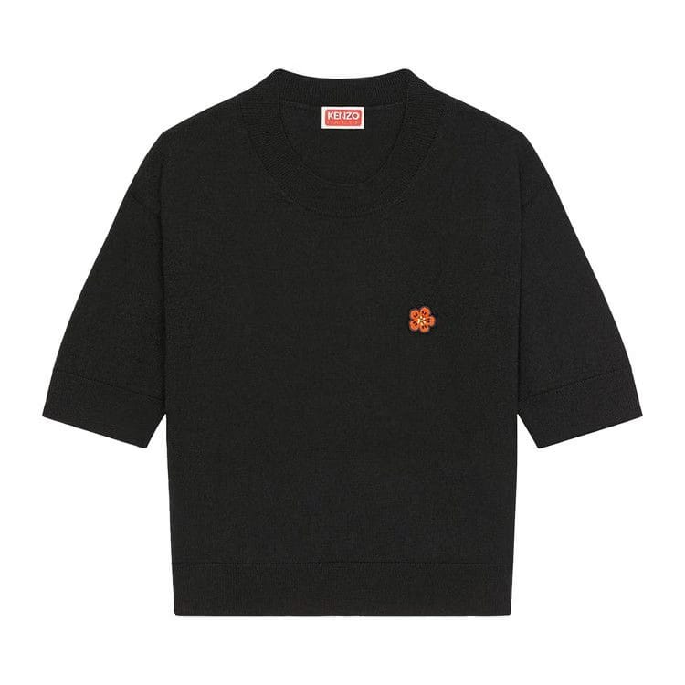 Kenzo Boke Flower Logo T-Shirt Black