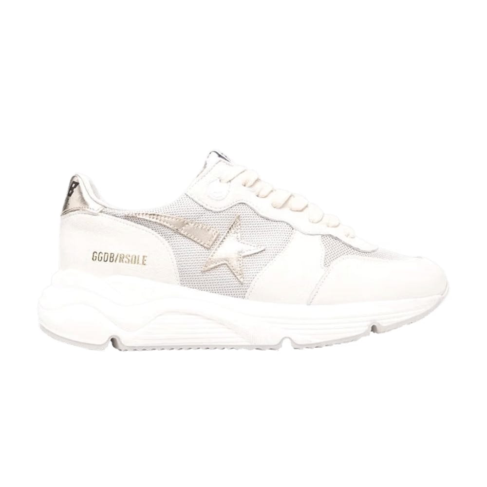 Golden Goose Wmns Running Sole 'White Silver'