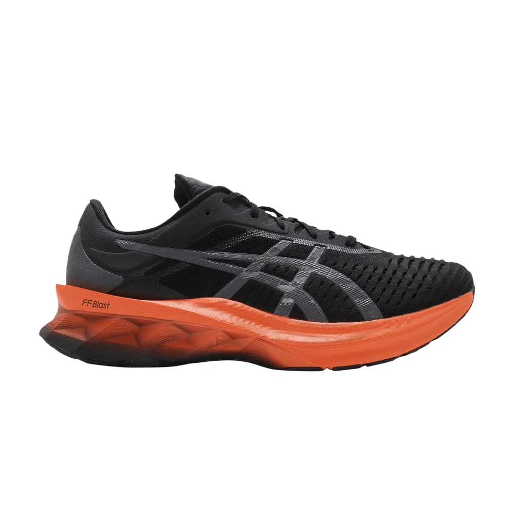 Asics Novablast Black Marigold Orange
