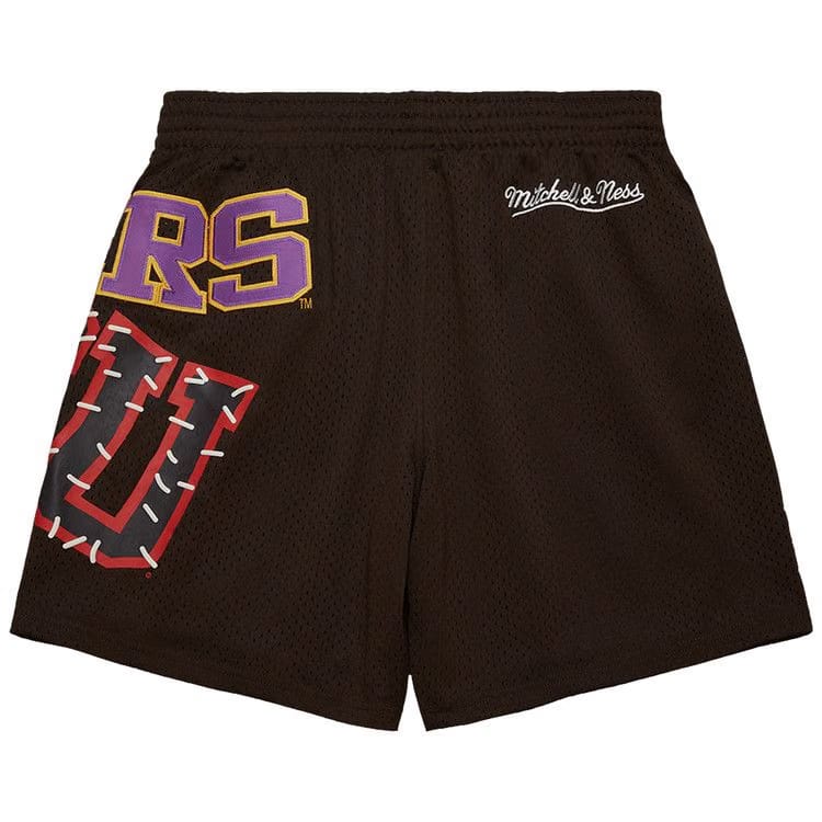 Cactus Jack by Travis Scott x Mitchell & Ness Louisiana State University Shorts Brown