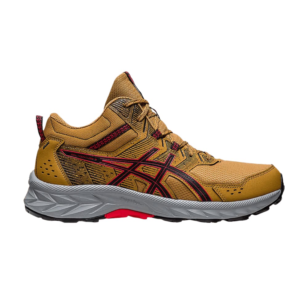 Asics Gel Venture 9 MT Tan Presidio Electric Red