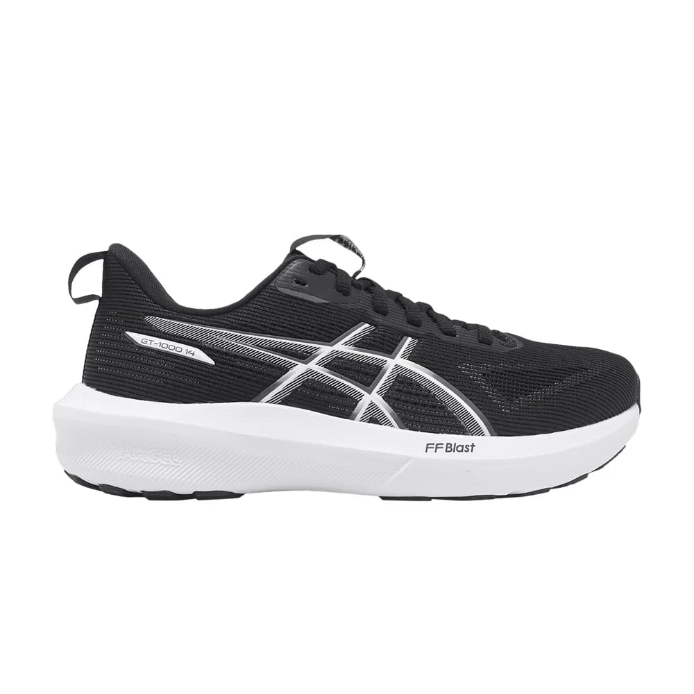 Asics Wmns GT 1000 14 Wide 'Black White'