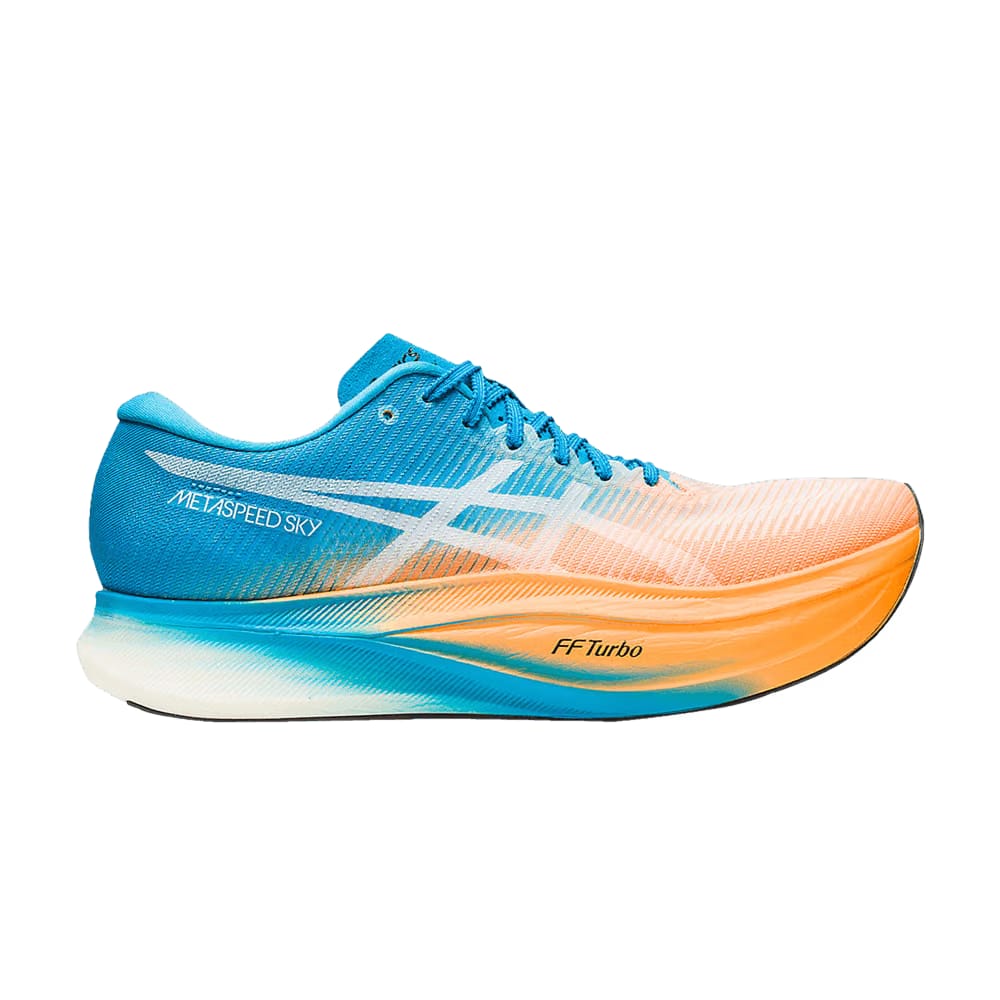 Asics Metaspeed Sky+ Orange Pop Island Blue