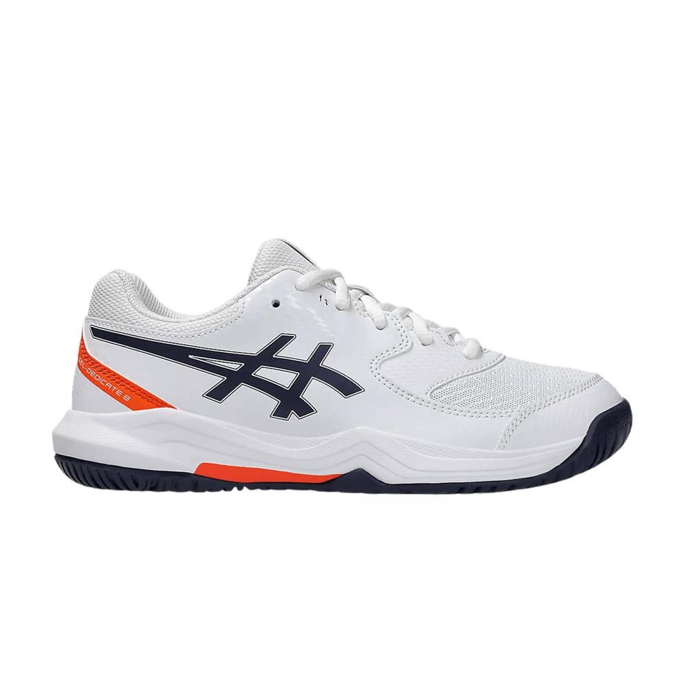 Asics Gel Dedicate 8 GS White Indigo Fog